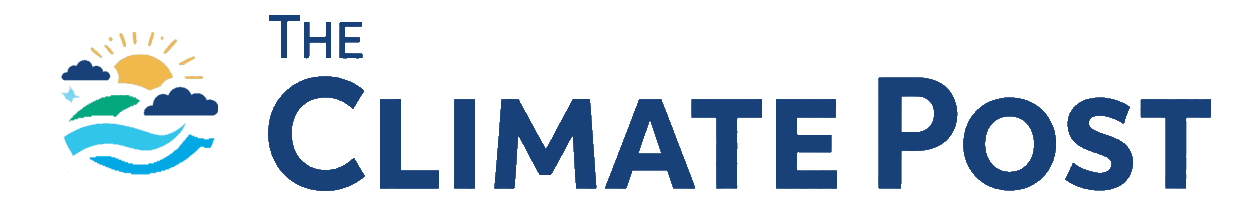 The Climate Post Logo-White