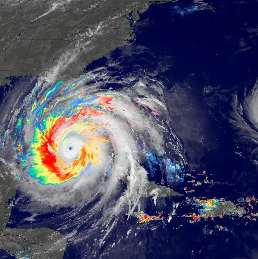 Tropical Storm Imelda has joined Hurricane Humberto