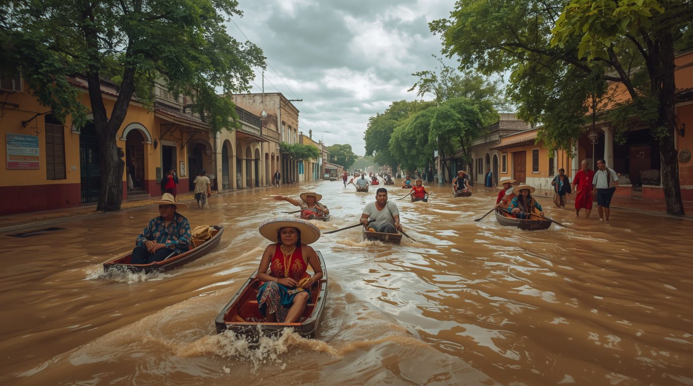 Mexico flooding rises 44 Deaths